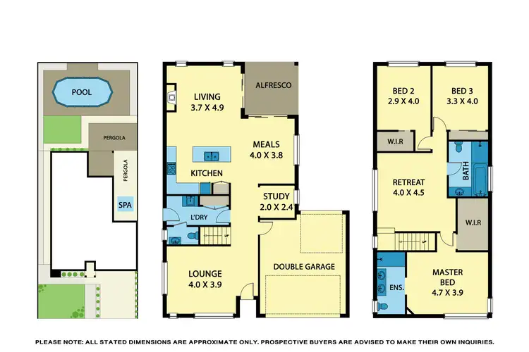 Floorplan of Homely house listing, 14 Lawson Way, Caroline Springs VIC 3023