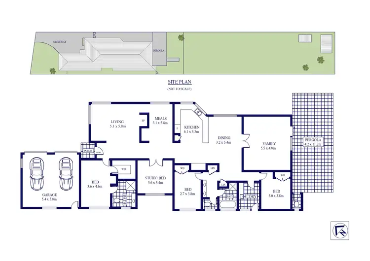 Floorplan of Homely house listing, 10 Moala Street, Concord West NSW 2138