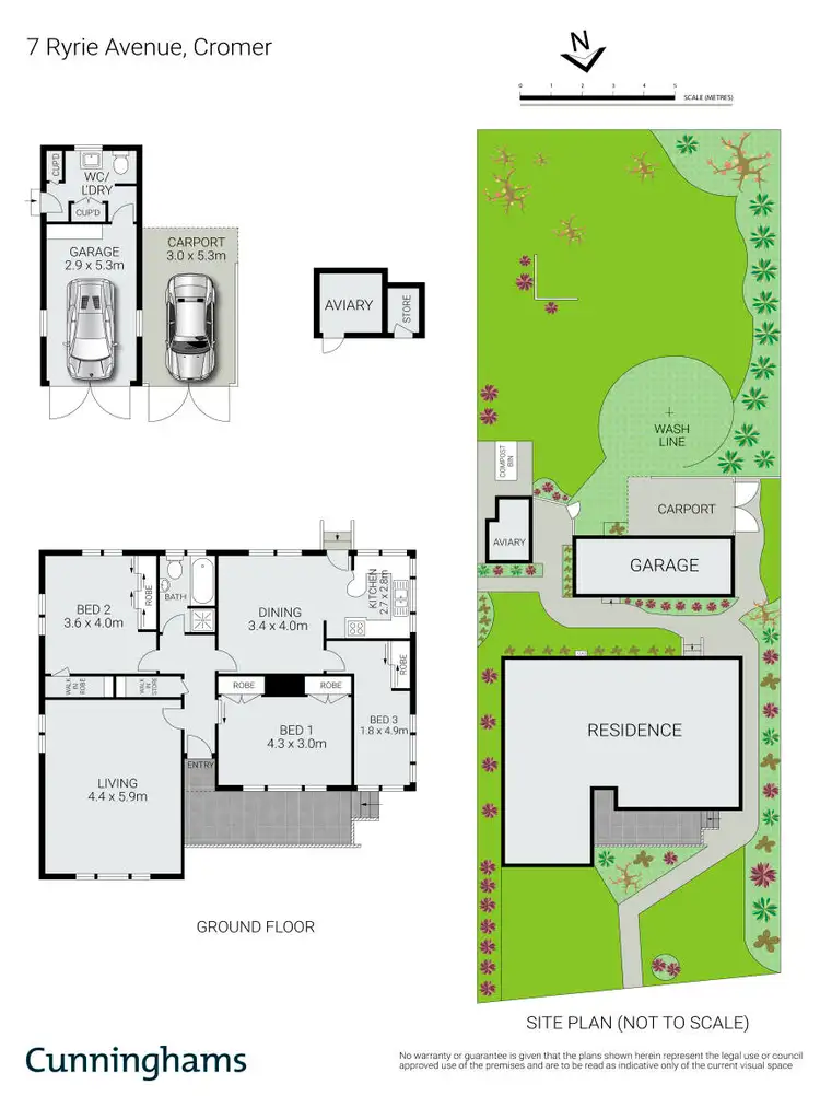 Floorplan of Homely house listing, 7 Ryrie Avenue, Cromer NSW 2099