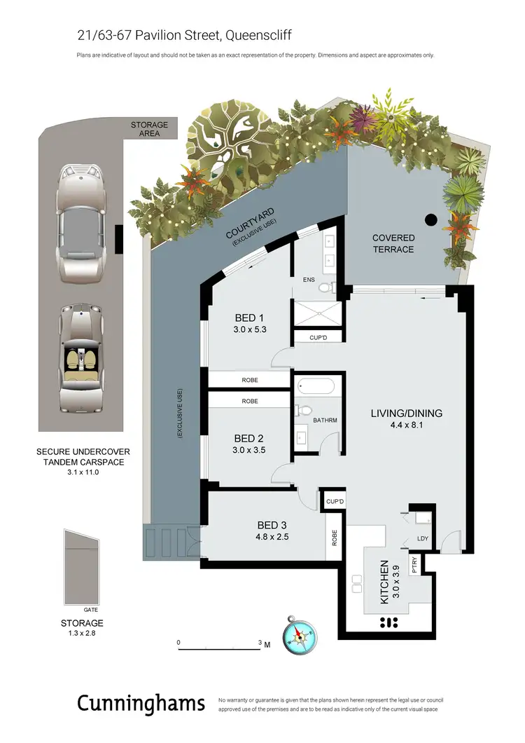 Floorplan of Homely apartment listing, 21/63-67 Pavilion Street, Queenscliff NSW 2096