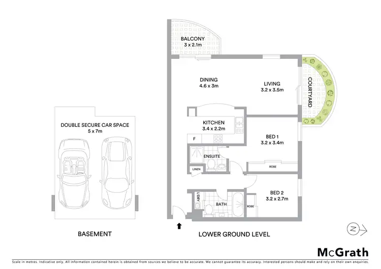 Floorplan of Homely apartment listing, 13/506 Pacific Highway, Artarmon NSW 2064