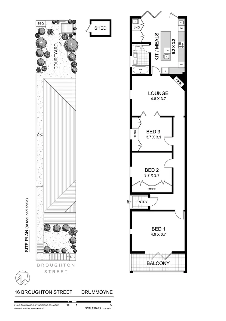 Floorplan of Homely house listing, 16 Broughton Street, Drummoyne NSW 2047