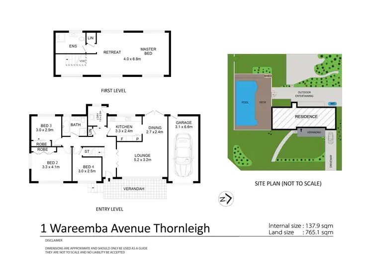Floorplan of Homely house listing, 1 Wareemba Avenue, Thornleigh NSW 2120