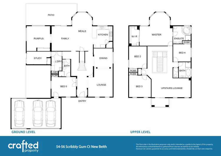 Floorplan of Homely house listing, 54-56 Scribbly Gum Court, New Beith QLD 4124