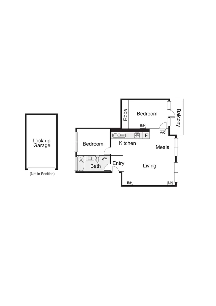 Floorplan of Homely apartment listing, 5/117 Tennyson Street, Elwood VIC 3184
