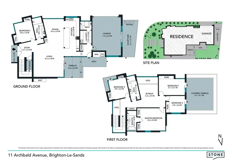 Floorplan of Homely house listing, 11 Archbald Avenue, Brighton-le-sands NSW 2216
