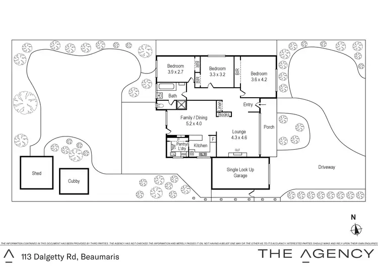 Floorplan of Homely house listing, 113 Dalgetty Road, Beaumaris VIC 3193