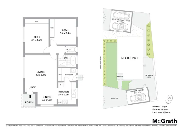 Floorplan of Homely townhouse listing, 4/301 Main Road, Golden Point VIC 3350