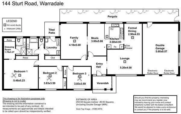 Floorplan of Homely house listing, 144 Sturt Road, Warradale SA 5046