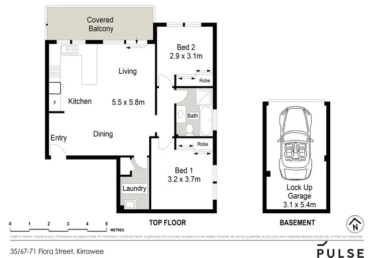 Floorplan of Homely apartment listing, 35/67-71 Flora Street, Kirrawee NSW 2232