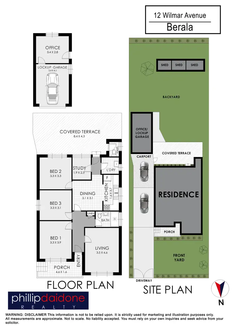 Floorplan of Homely house listing, 12 Wilmar Avenue, Berala NSW 2141