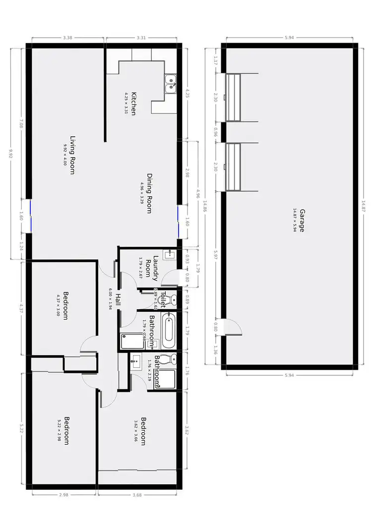 Floorplan of Homely house listing, 55 Livingstone Street, Mathoura NSW 2710