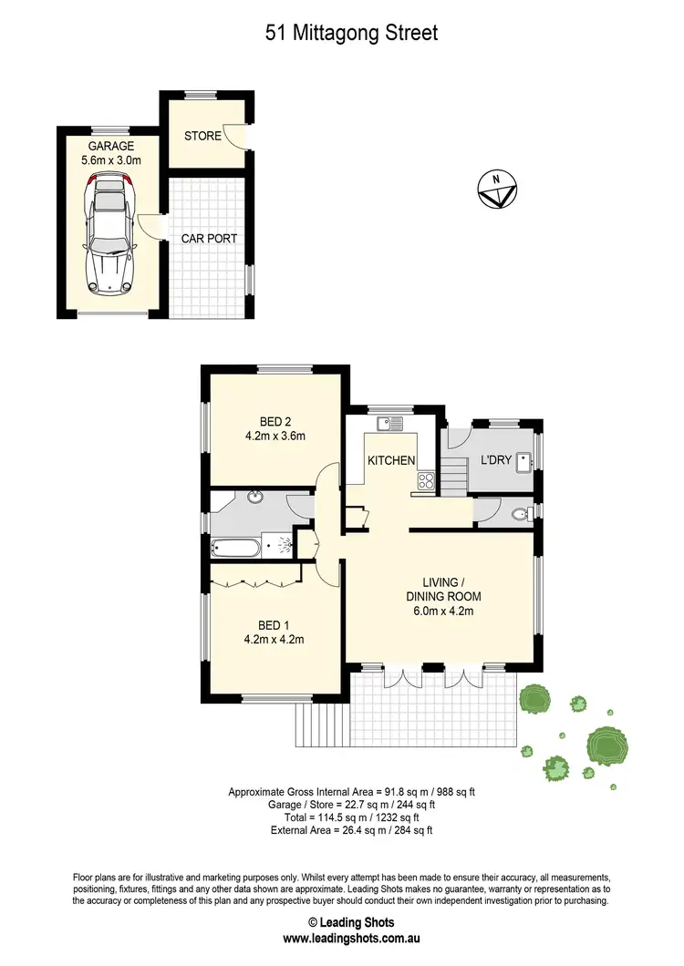 Floorplan of Homely house listing, 51 Mittagong Street, Enoggera QLD 4051