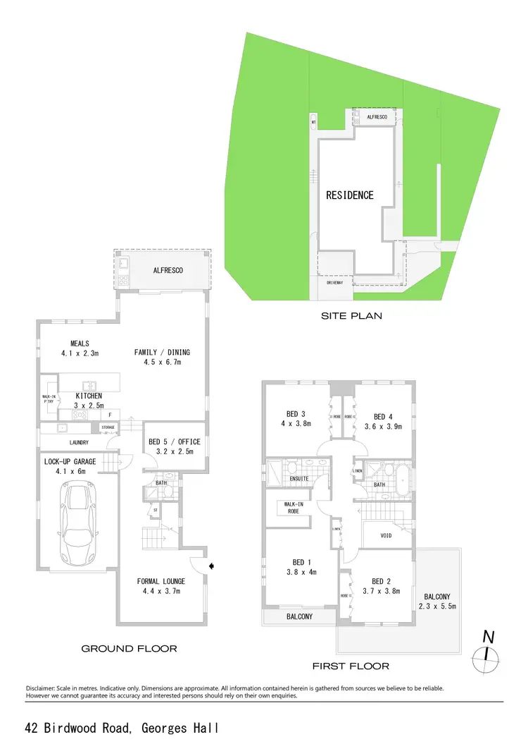 Floorplan of Homely house listing, 42 Birdwood Road, Georges Hall NSW 2198