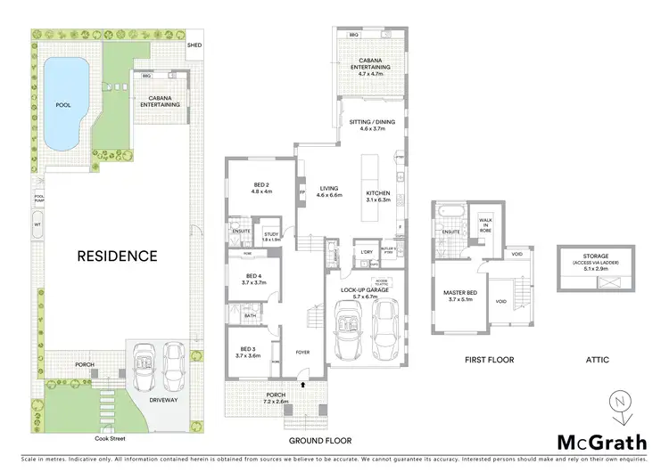 Floorplan of Homely house listing, 26 Cook Street, Cronulla NSW 2230