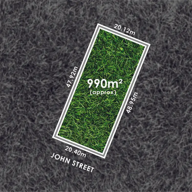 Floorplan of Homely land listing, 20 John Street, Woodside SA 5244