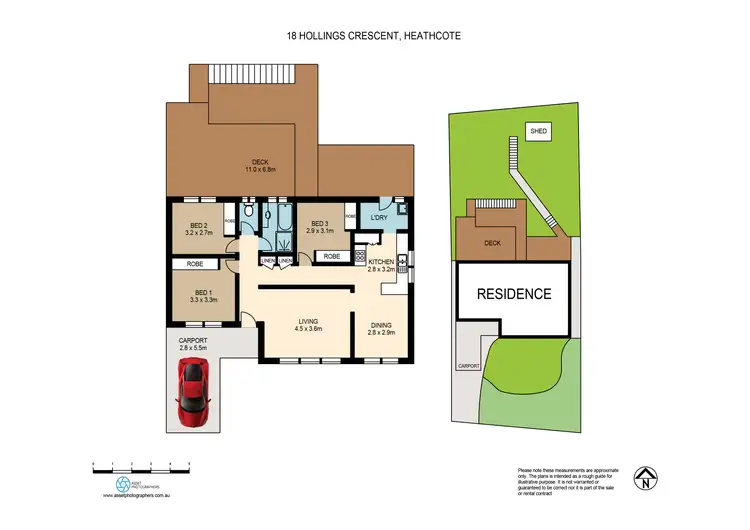 Floorplan of Homely house listing, 18 Hollings Crescent, Heathcote NSW 2233