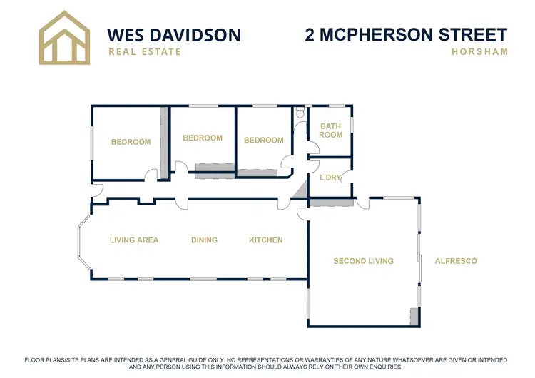 Floorplan of Homely house listing, 2 McPherson Street, Horsham VIC 3400
