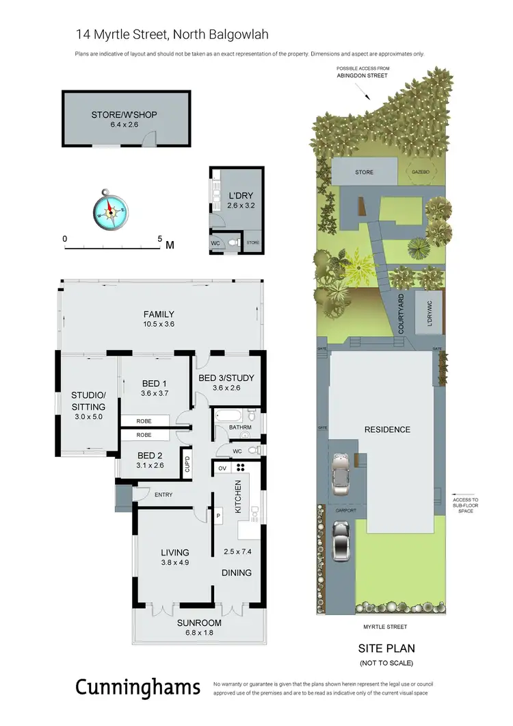 Floorplan of Homely house listing, 14 Myrtle Street, North Balgowlah NSW 2093