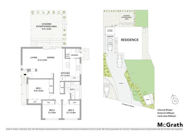 Floorplan of Homely house listing, 1 Cranberry Street, Loftus NSW 2232