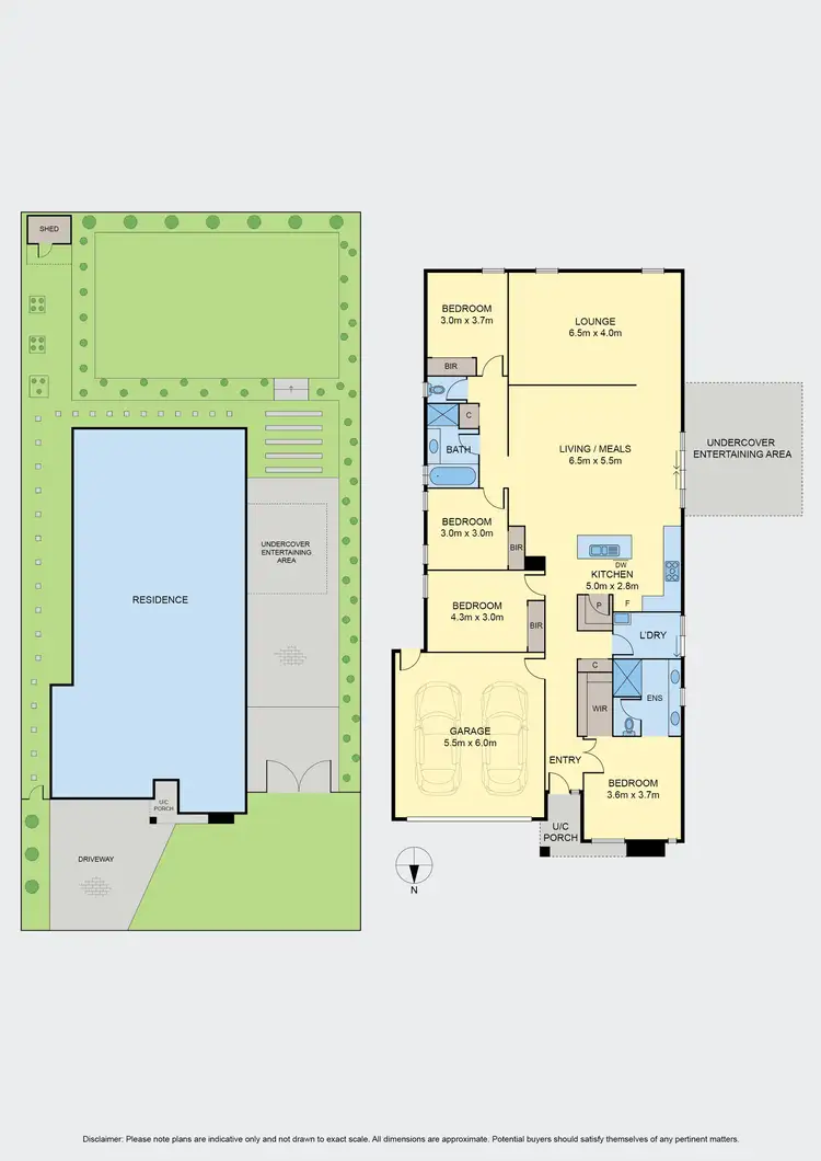 Floorplan of Homely house listing, 3 Tuxedo Drive, Gisborne VIC 3437