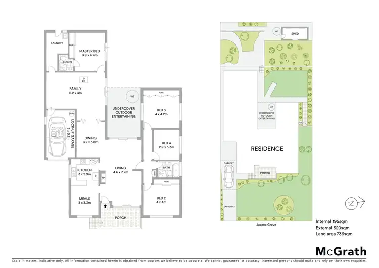 Floorplan of Homely house listing, 45 Jacana Grove, Heathcote NSW 2233