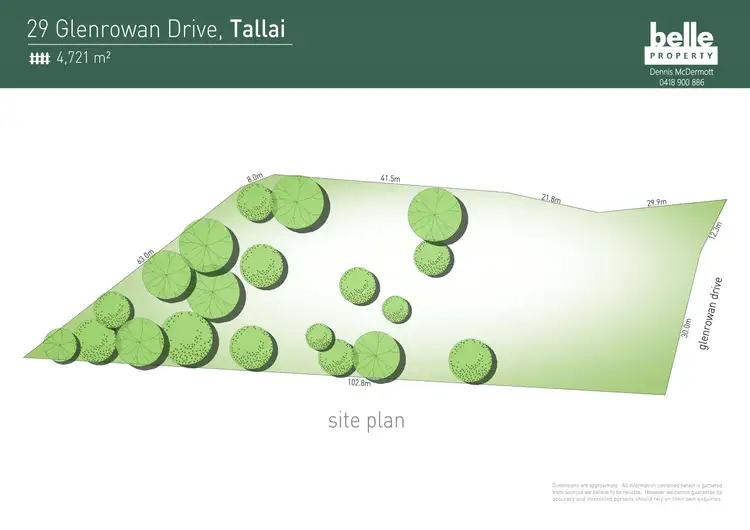 Floorplan of Homely land listing, 29 Glenrowan Drive, Tallai QLD 4213