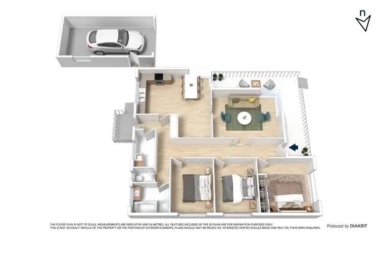 Floorplan of Homely house listing, 296 Dalton Road, Lalor VIC 3075