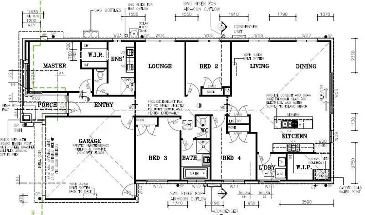 Floorplan of Homely house listing, 4 Kembla Road, Cowes VIC 3922