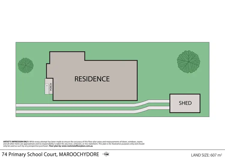 Floorplan of Homely house listing, 74 Primary School Court, Maroochydore QLD 4558