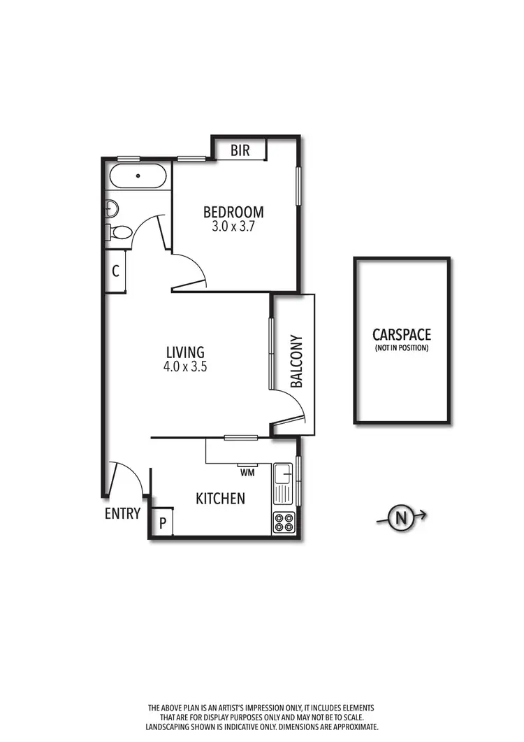 Floorplan of Homely apartment listing, 4/121 Gillies Street, Fairfield VIC 3078