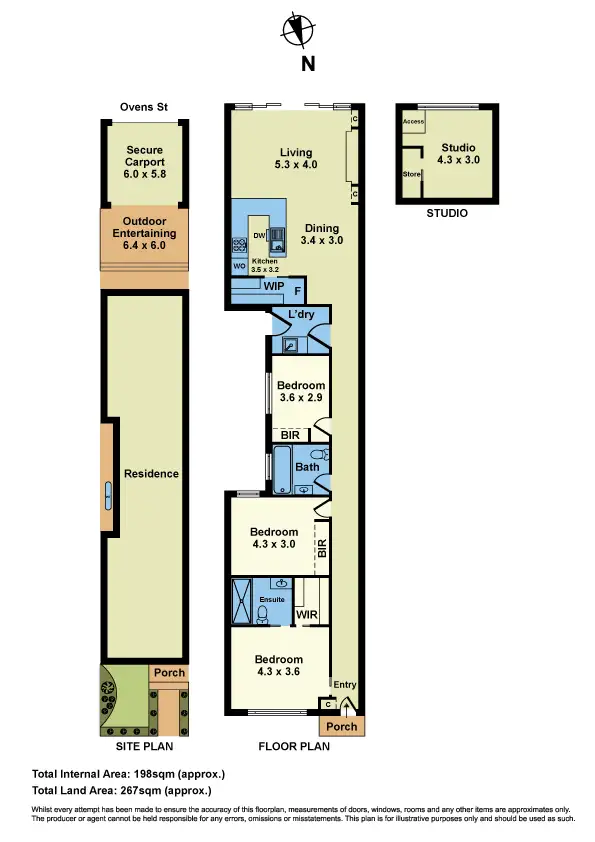 Floorplan of Homely house listing, 61B Tarrengower Street, Yarraville VIC 3013