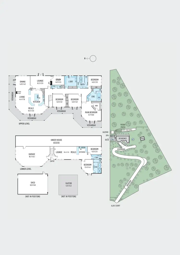 Floorplan of Homely house listing, 7 Ajax Court, Lilydale VIC 3140