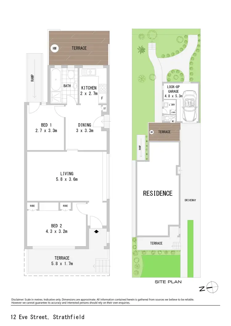 Floorplan of Homely house listing, 12 Eve Street, Strathfield NSW 2135