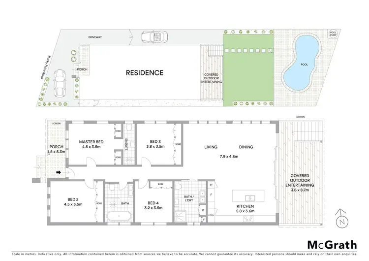 Floorplan of Homely house listing, 658 Rocky Point Road, Sans Souci NSW 2219