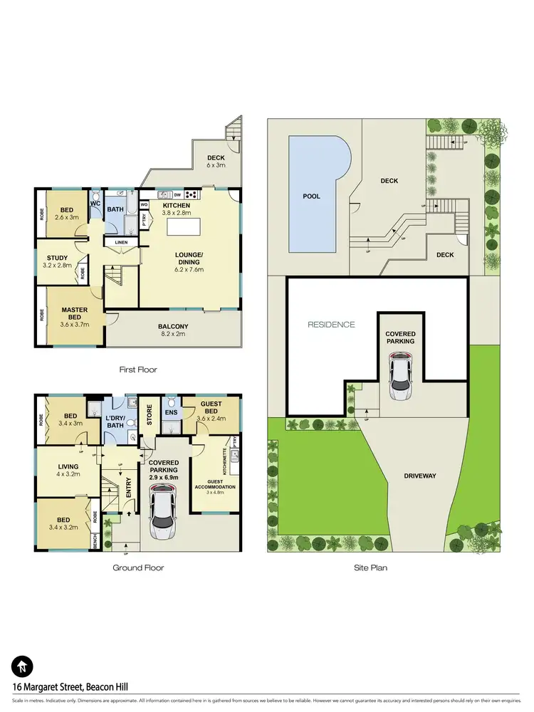 Floorplan of Homely house listing, 16 Margaret Street, Beacon Hill NSW 2100
