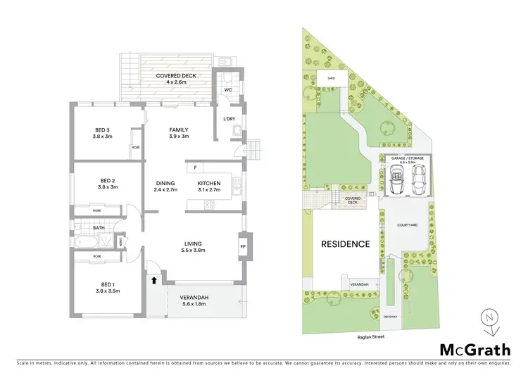 Floorplan of Homely house listing, 74 Raglan Road, Miranda NSW 2228
