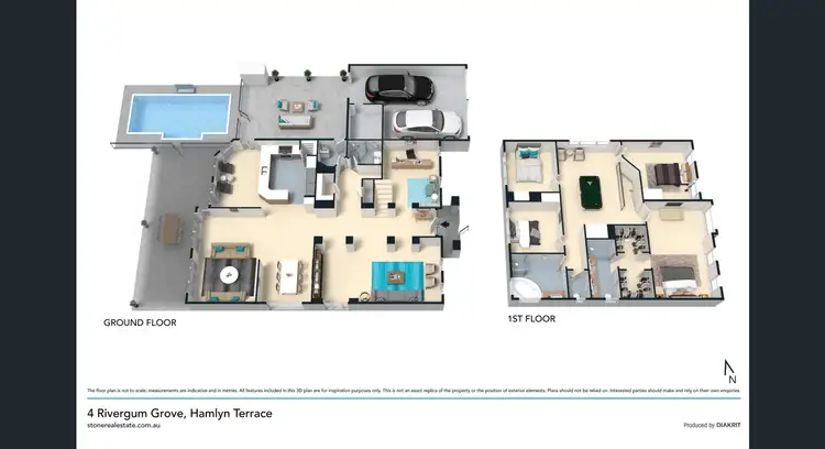 Floorplan of Homely house listing, 4 River Gum Grove, Hamlyn Terrace NSW 2259