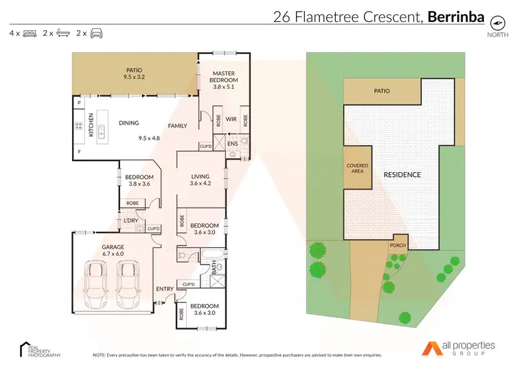 Floorplan of Homely house listing, 26 Flametree Crescent, Berrinba QLD 4117