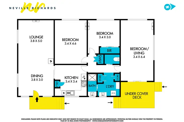 Floorplan of Homely house listing, 12 Monaco Avenue, St Leonards VIC 3223