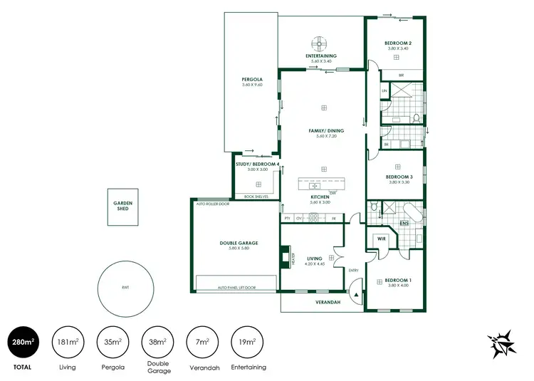 Floorplan of Homely house listing, 2 Kareda Close, Balhannah SA 5242