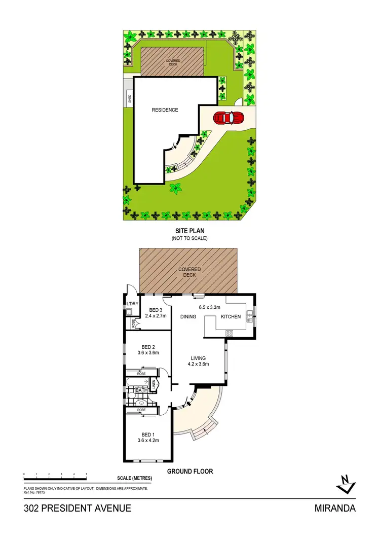 Floorplan of Homely house listing, 302 President Avenue, Gymea NSW 2227