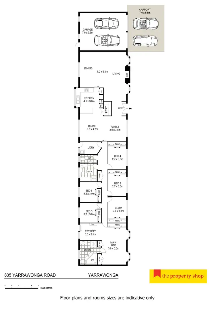 Floorplan of Homely rural property listing, 835 Yarrawonga Road, Mudgee NSW 2850