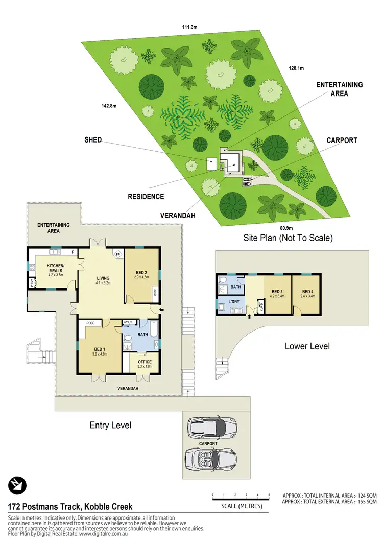 Floorplan of Homely house listing, 172 Postmans Track, Kobble Creek QLD 4520