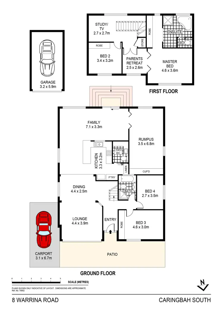 Floorplan of Homely house listing, 8 Warrina Road, Caringbah South NSW 2229