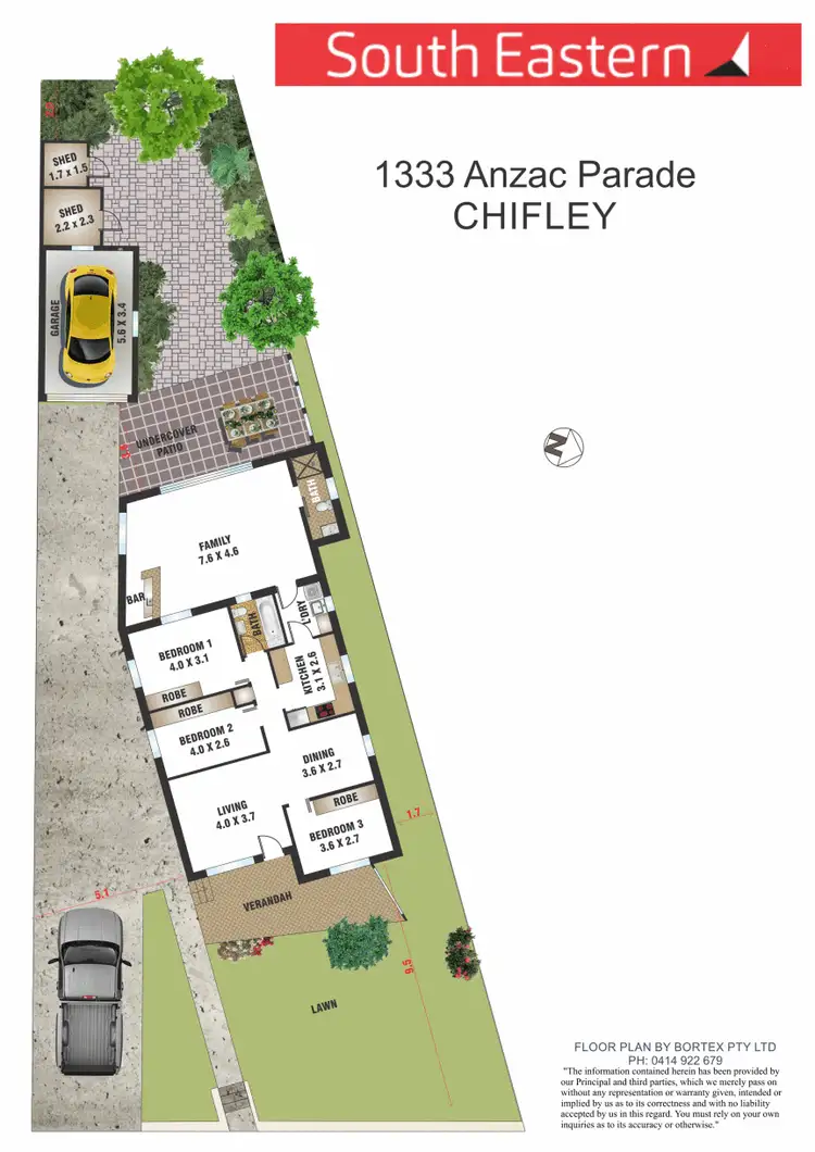 Floorplan of Homely house listing, 1333 Anzac Parade, Chifley NSW 2036
