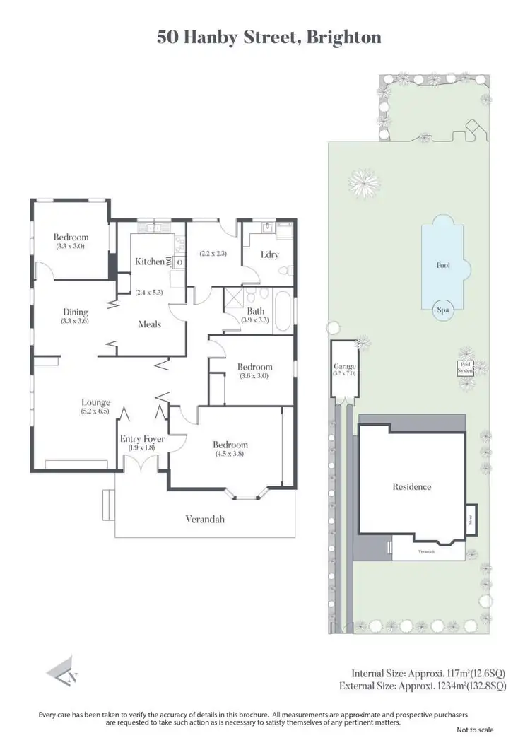 Floorplan of Homely house listing, 50 Hanby Street, Brighton VIC 3186