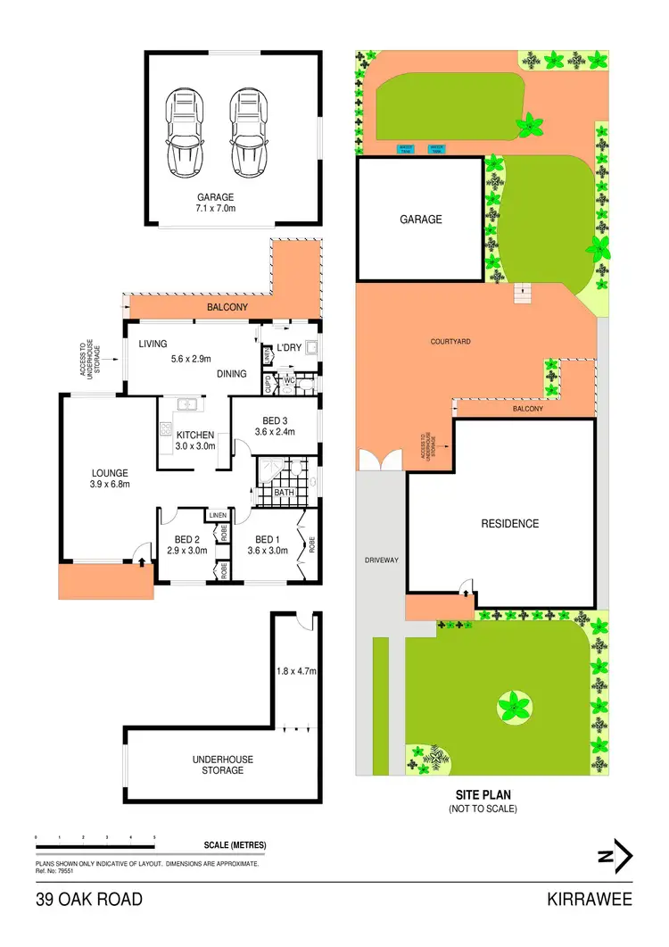 Floorplan of Homely house listing, 39 Oak Road, Kirrawee NSW 2232