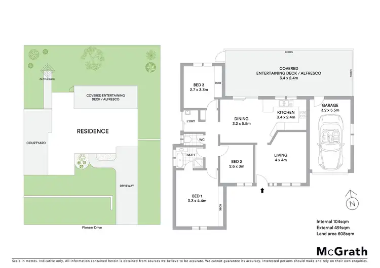 Floorplan of Homely house listing, 107 Pioneer Drive, Blackbutt NSW 2529