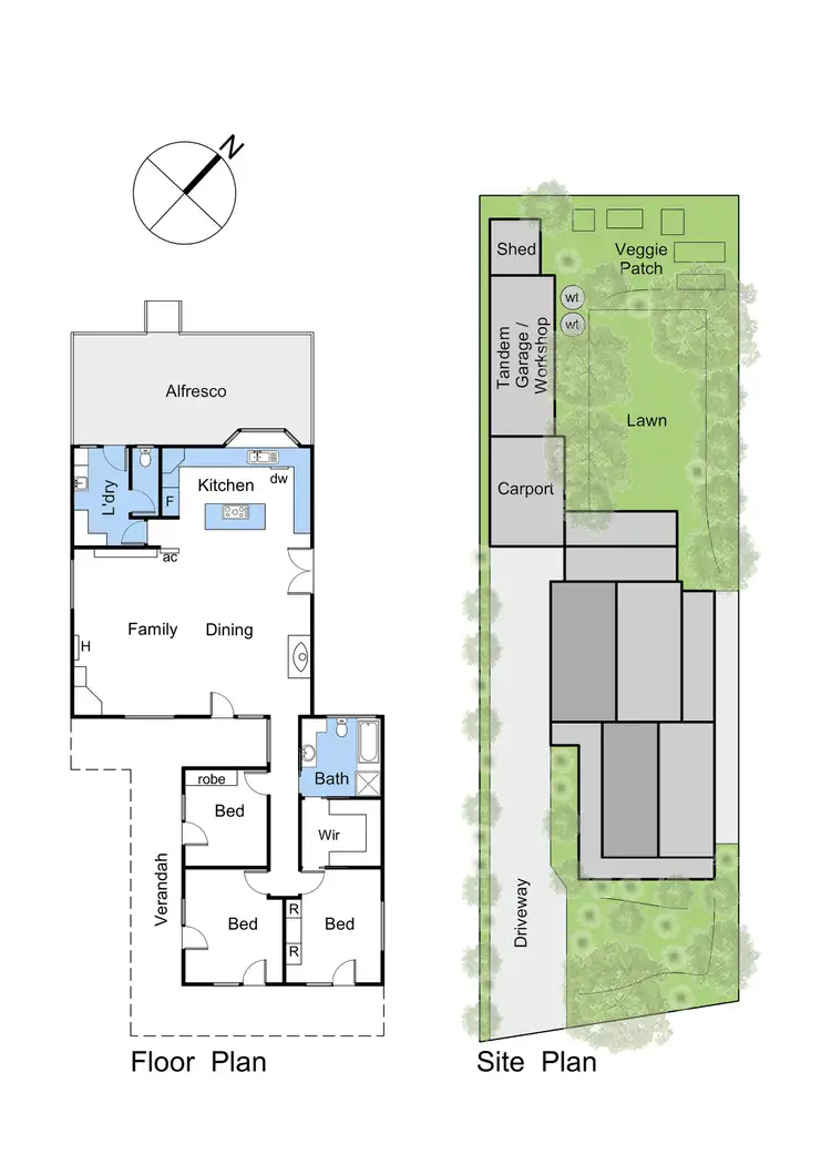 Floorplan of Homely house listing, 3 Hooper Grove, Mount Martha VIC 3934